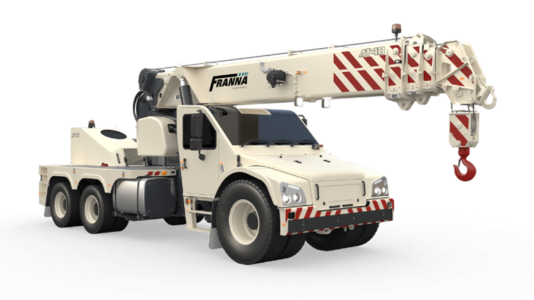 Franna AT40 pick and carry crane