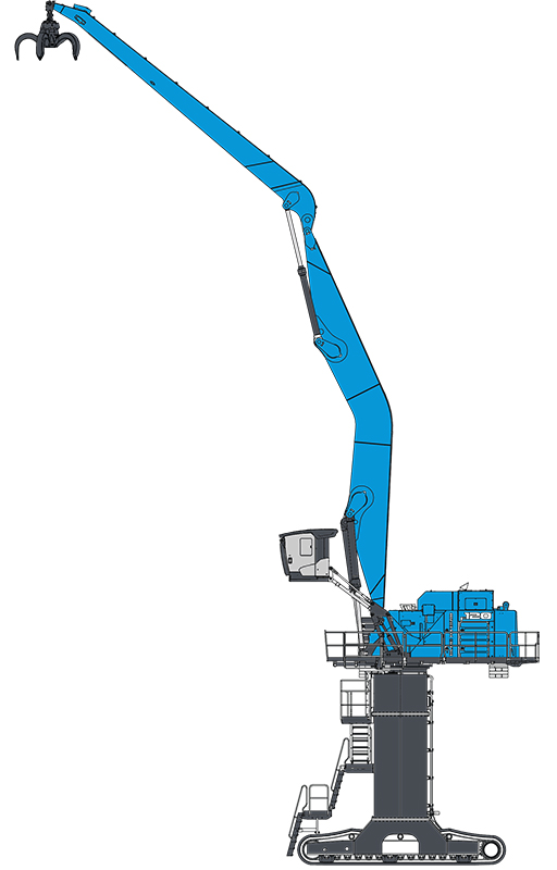 Fuchs F120 MH Electric material handler