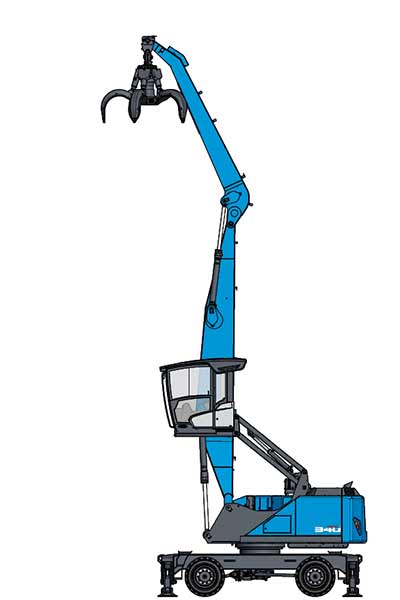 Fuchs MHL340 F material handler