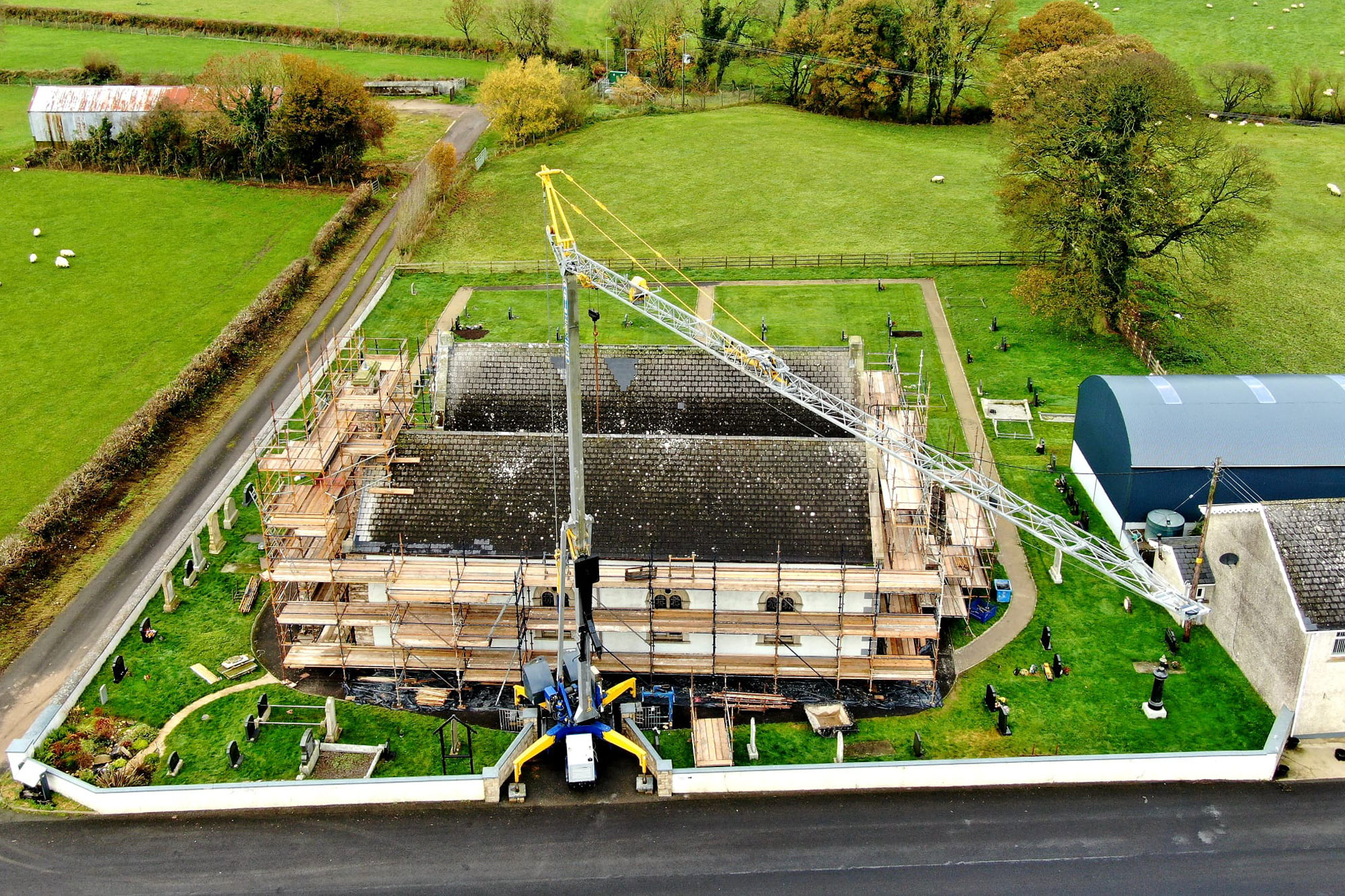 Mantis TC25 self-erecting tower crane