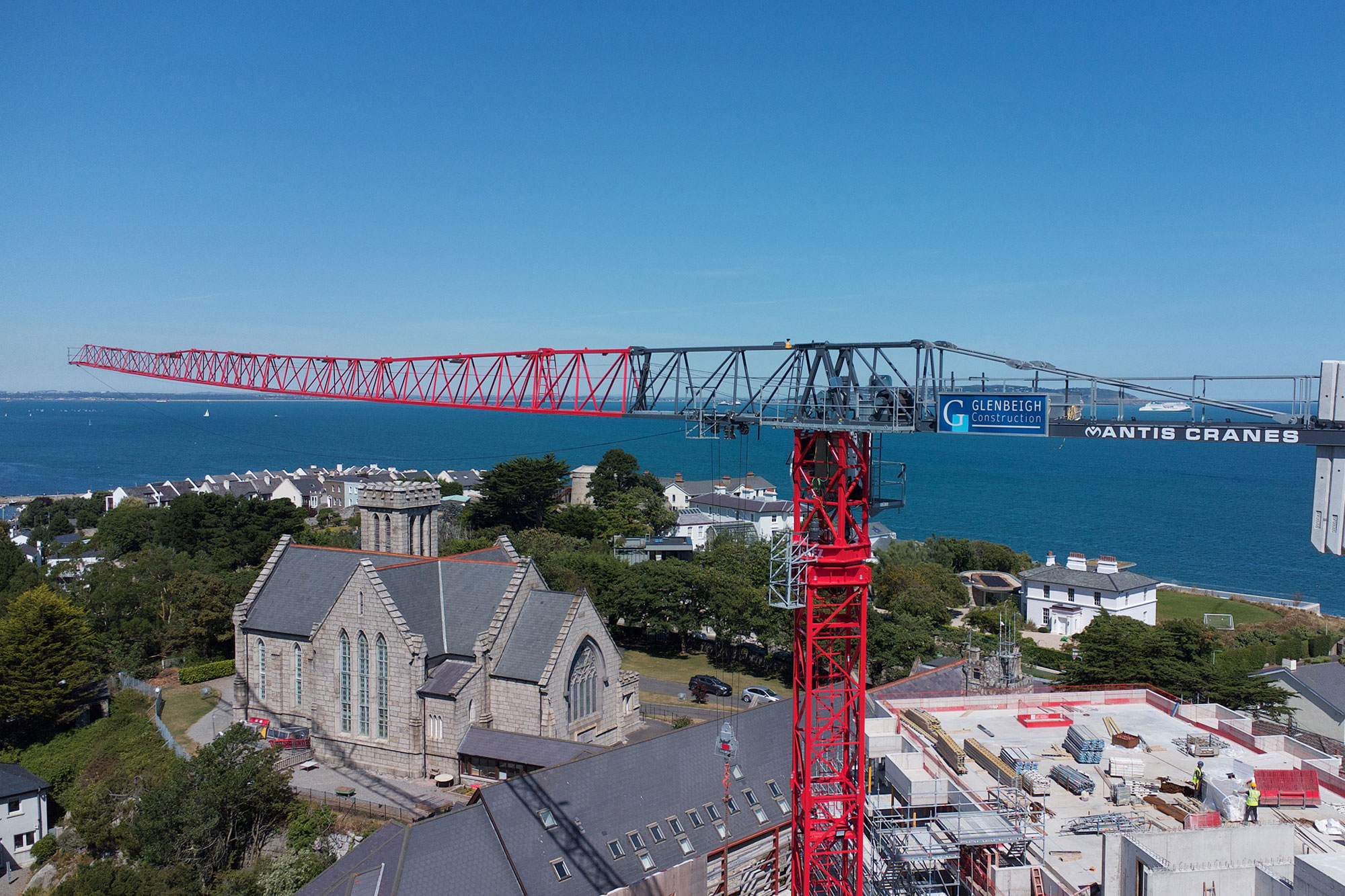 Saez TLS 65B 10T tower crane