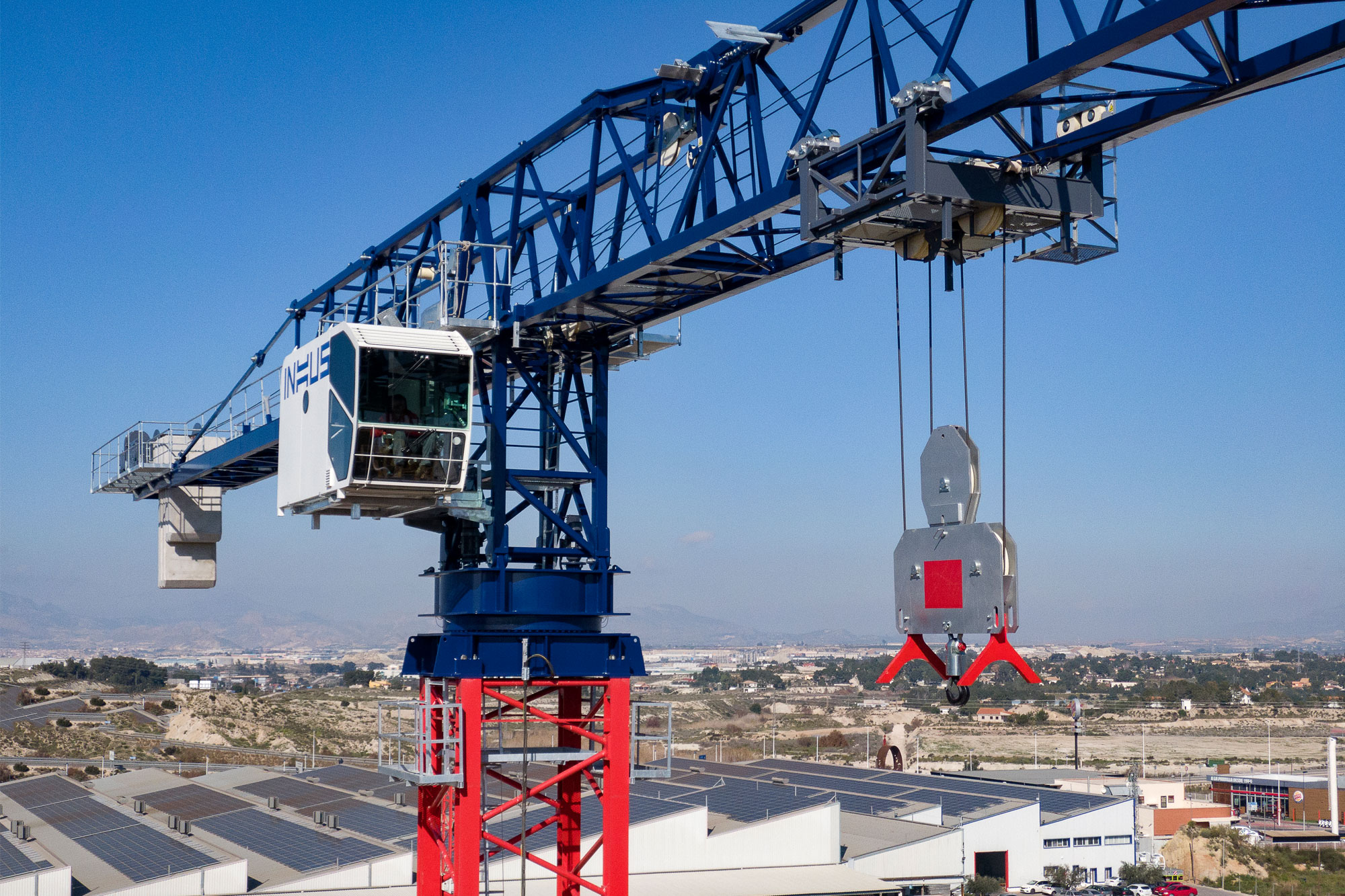 Saez TLS 80 20T tower crane