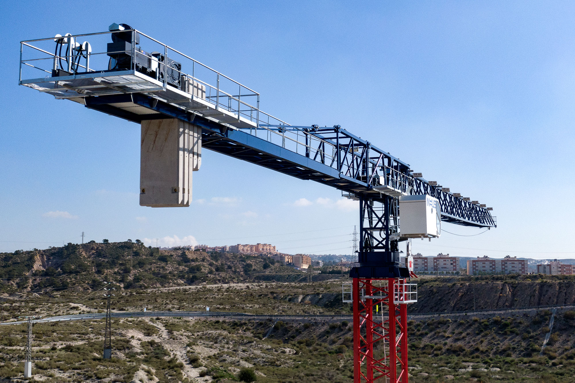 Saez TLS 80 24T tower crane