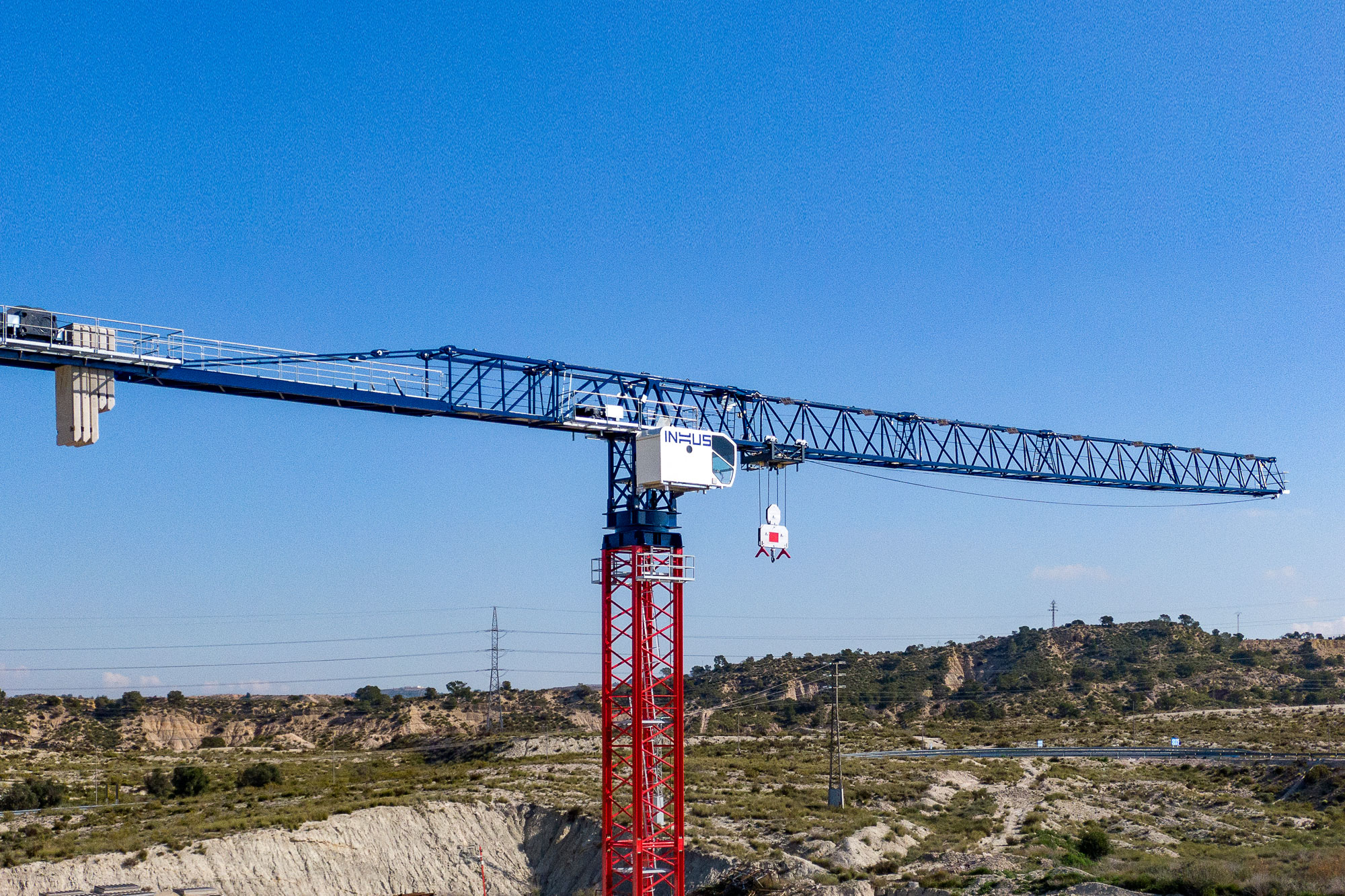 Saez TLS 80 32T tower crane