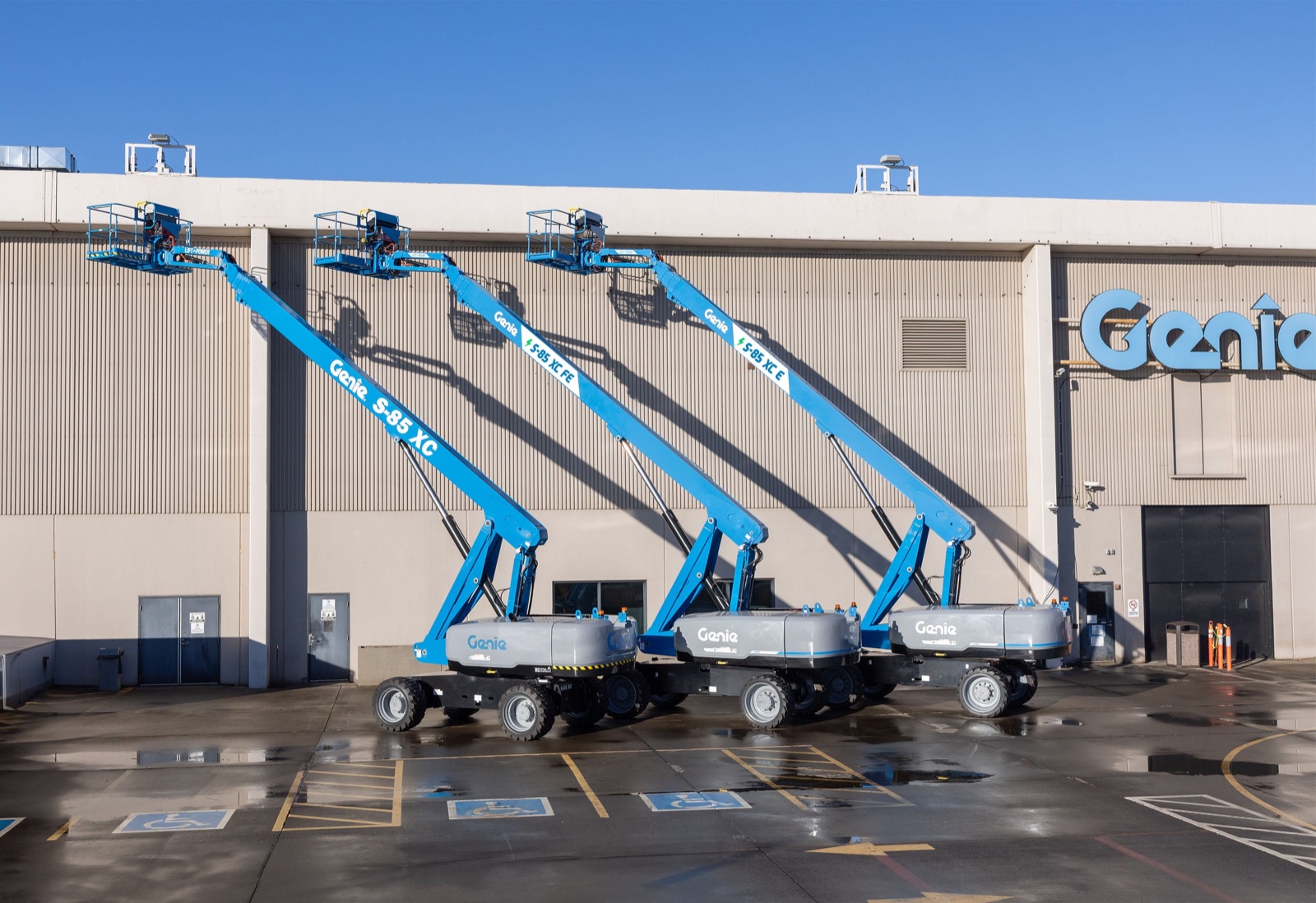 Genie Marks 60 Years With the S-85 XC FE Boom Lift and a Next-Generation GS Scissor Family